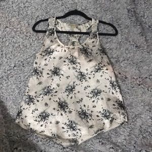 Satin Patterned Tank